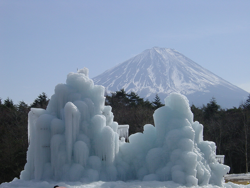 西湖樹氷まつり